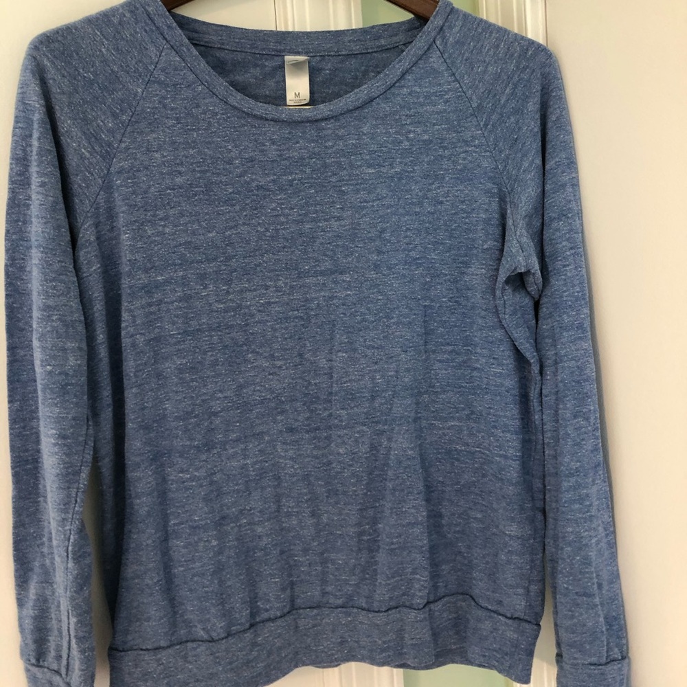 Alternative blue long sleeve shirt